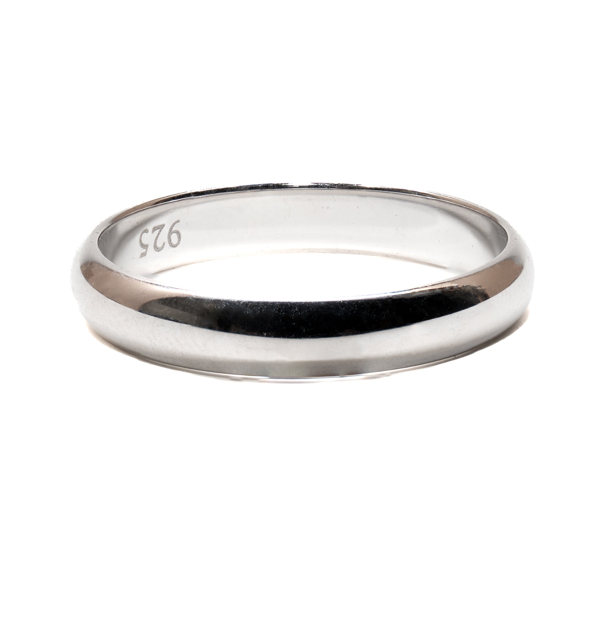 Anillo Masculino Clásico Silver Band