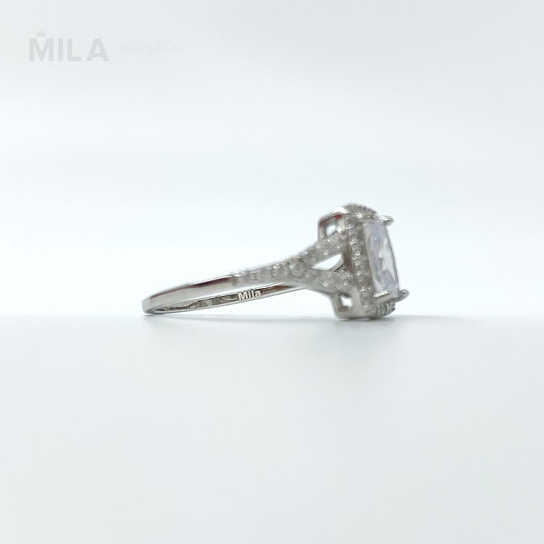 Dúo Anillo Specchio d’amore + Cintillo Strada infinita