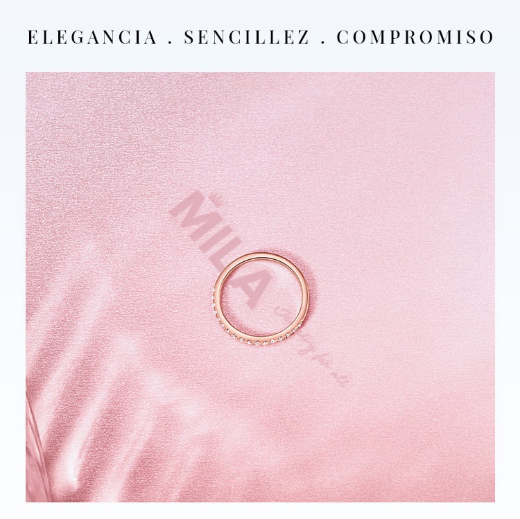 Dúo Anillo Corona Di Principessa + Cintillo Strada infinita