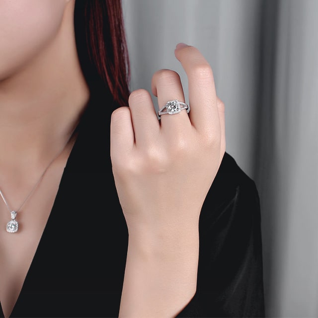 Anillo specchio d'amore